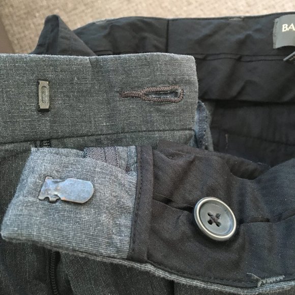 Mens Banana Republic Straight Leg Pants 30/30 - Picture 4 of 8